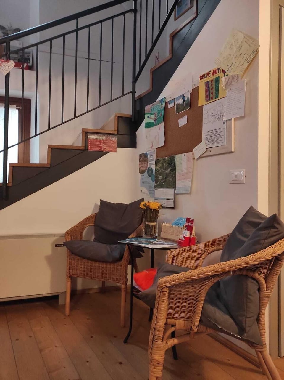 Interior entrance