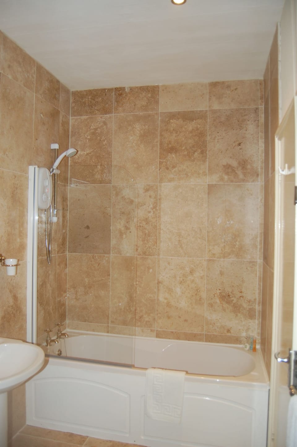 Free toiletries, hair dryer, towels, soap