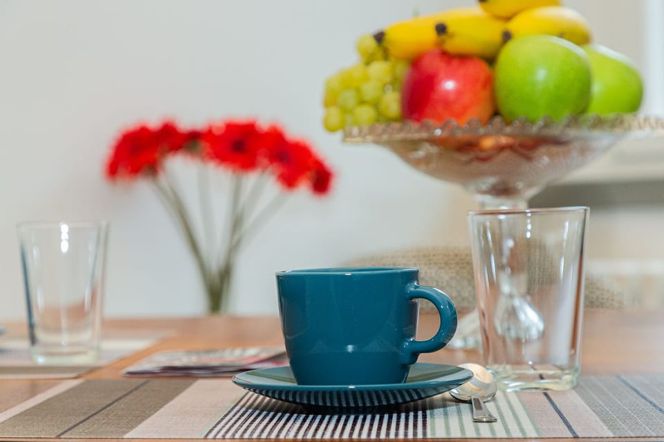City Studio | Private kitchen | Full-size fridge, stovetop, dishwasher