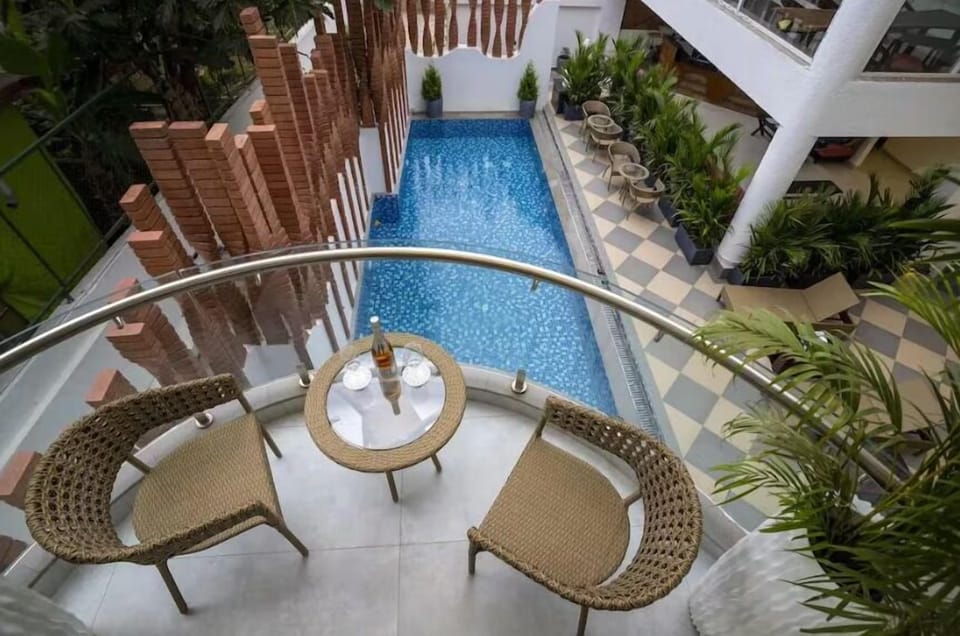 Pool view with Balcony | Balcony