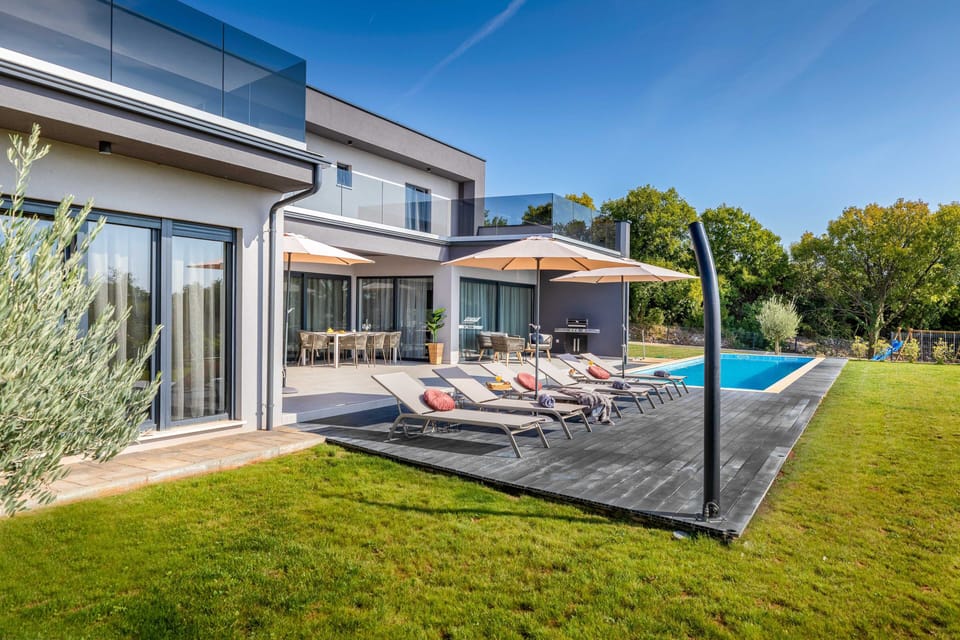 Villa (Six Bedroom Villa with Swimming Pool) | Pool | Outdoor pool, pool umbrellas, sun loungers
