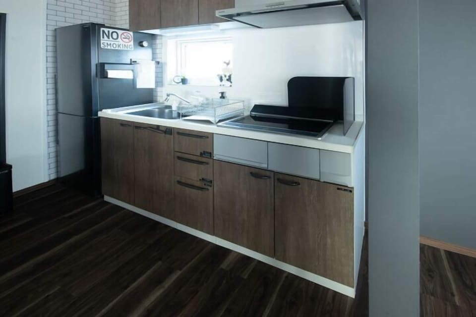 Villa | Private kitchen | Full-size fridge, microwave, stovetop, electric kettle