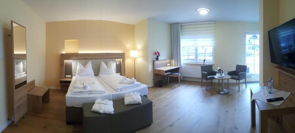 Desk, WiFi (free), bed sheets