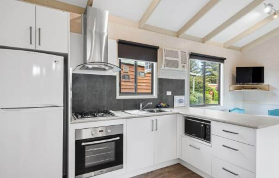 Superior 2 Bedrooms Cabin - Sleeps 5 | Private kitchen | Fridge, microwave, stovetop, electric kettle