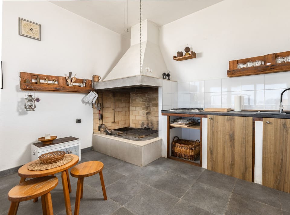 Villa (Six Bedroom Villa with Swimming Pool ) | Private kitchen | Fridge, dining table