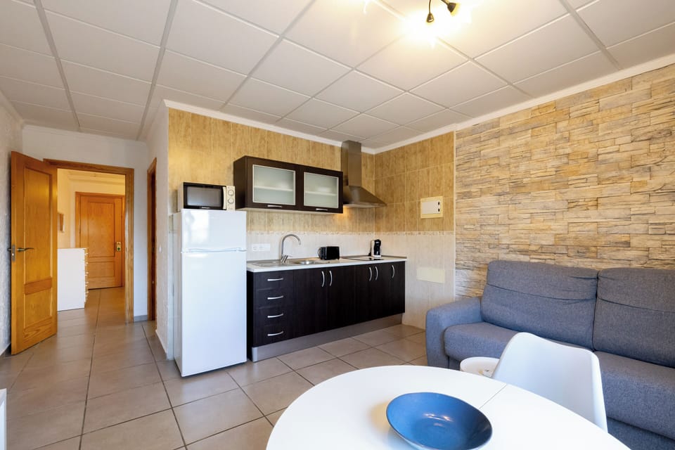 Standard Apartment | Living area | 30-inch flat-screen TV with satellite channels, TV