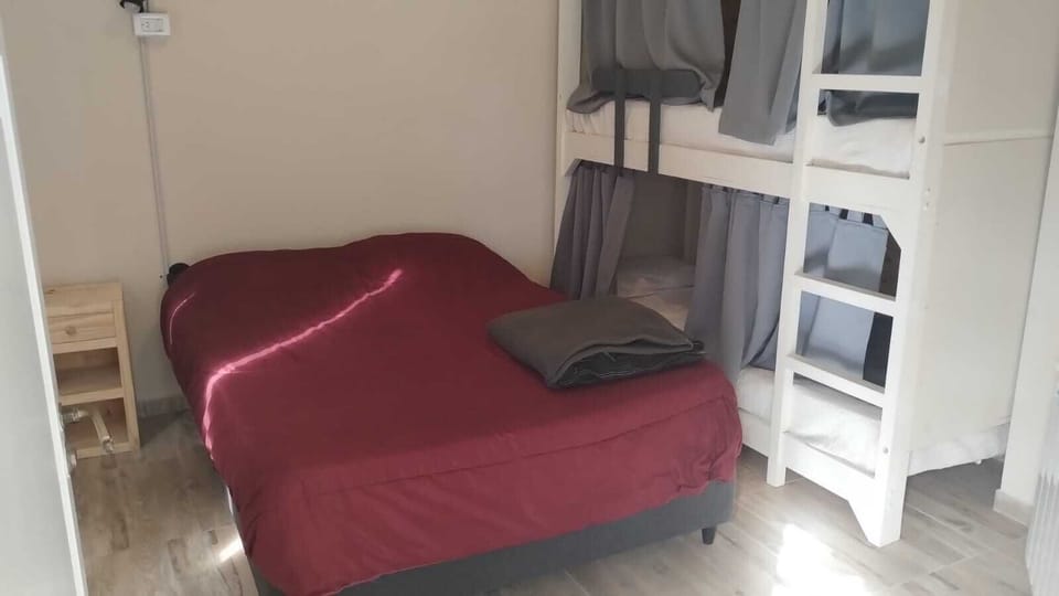 Family Quadruple Room, Mixed Dorm | Free WiFi, bed sheets