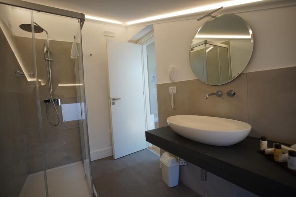 Free toiletries, hair dryer, bathrobes, slippers