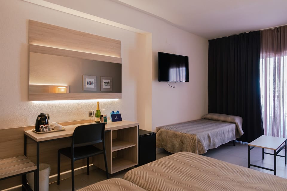 Minibar, in-room safe, desk, blackout drapes