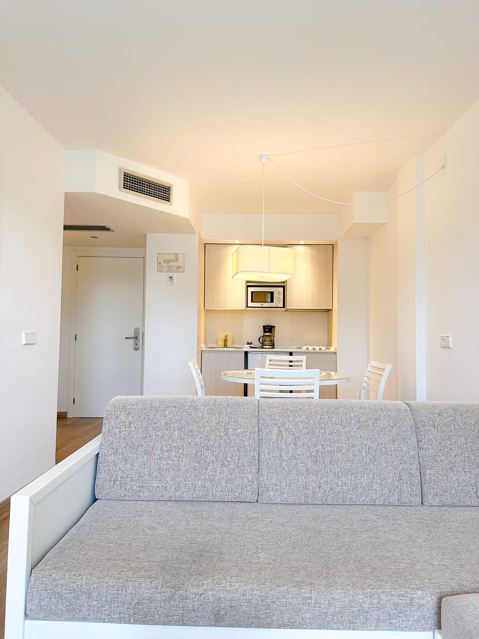 Minibar, desk, laptop workspace, blackout drapes