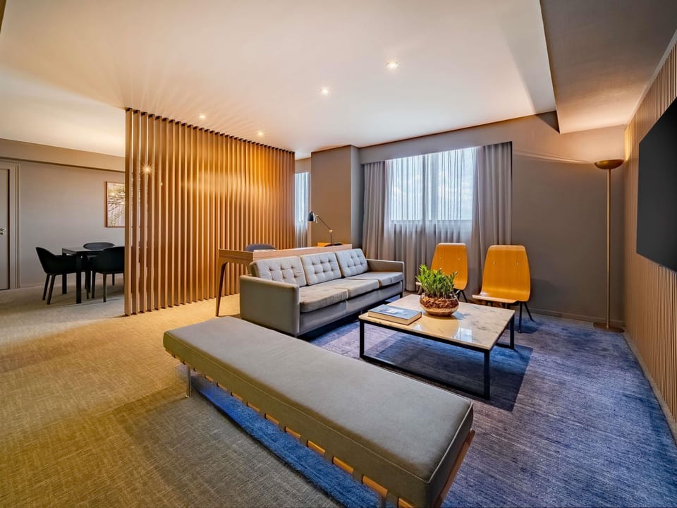 Presidential Suite, 1 King Bed, Club Lounge Access | Minibar, in-room safe, desk, laptop workspace