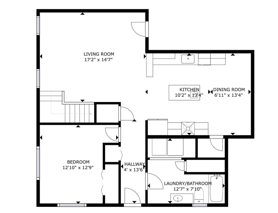 Cabin, 3 Bedrooms | Floor plan