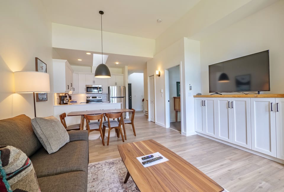 TV, fireplace, pay movies