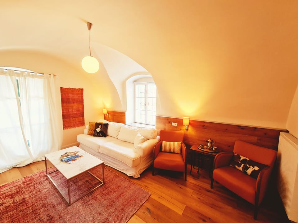 Apartment, 1 Bedroom | Living area | LED TV