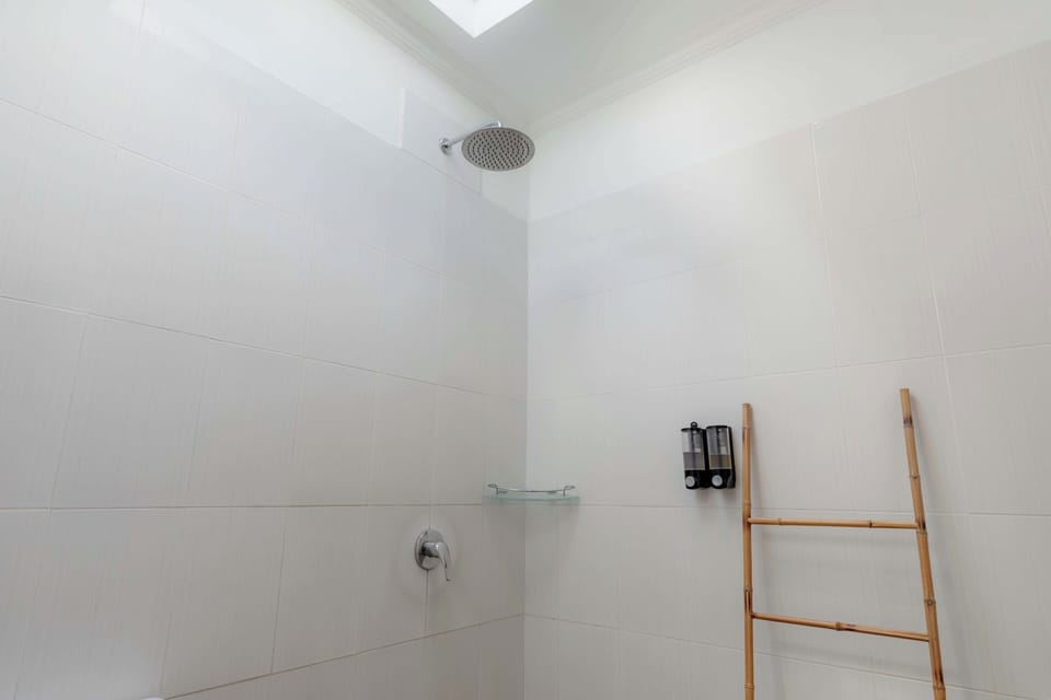 Deluxe Double Room | Bathroom | Shower, free toiletries, bidet, towels