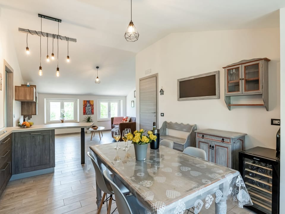 Apartment | Private kitchen | Electric kettle, highchair