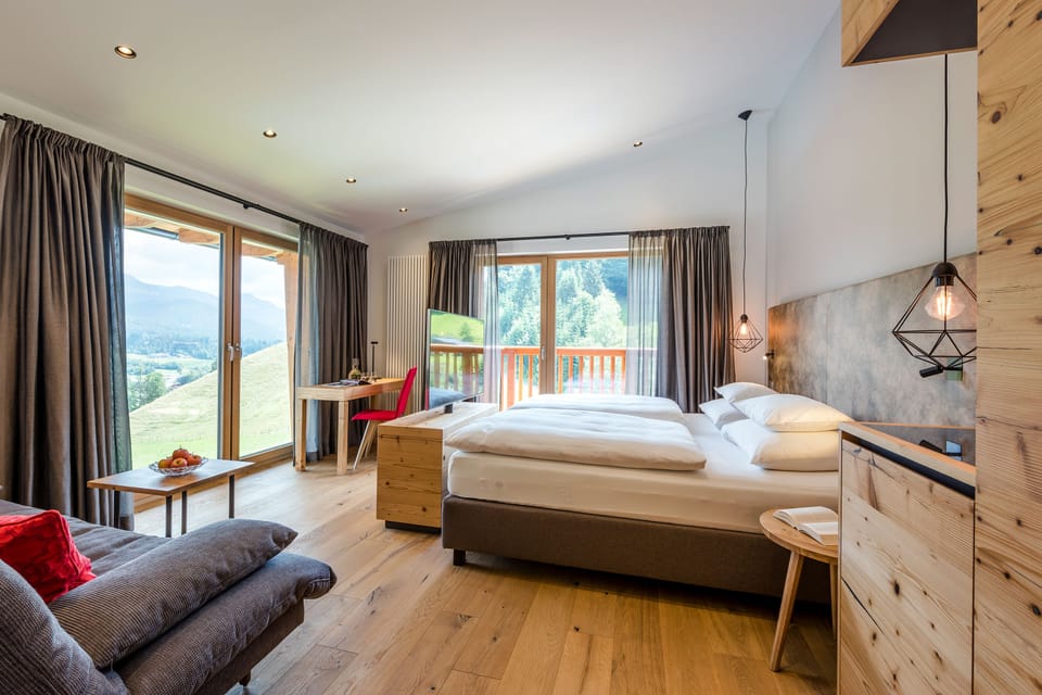 Junior Suite, Balcony, Mountain View (Panorama) | Premium bedding, memory foam beds, minibar, in-room safe