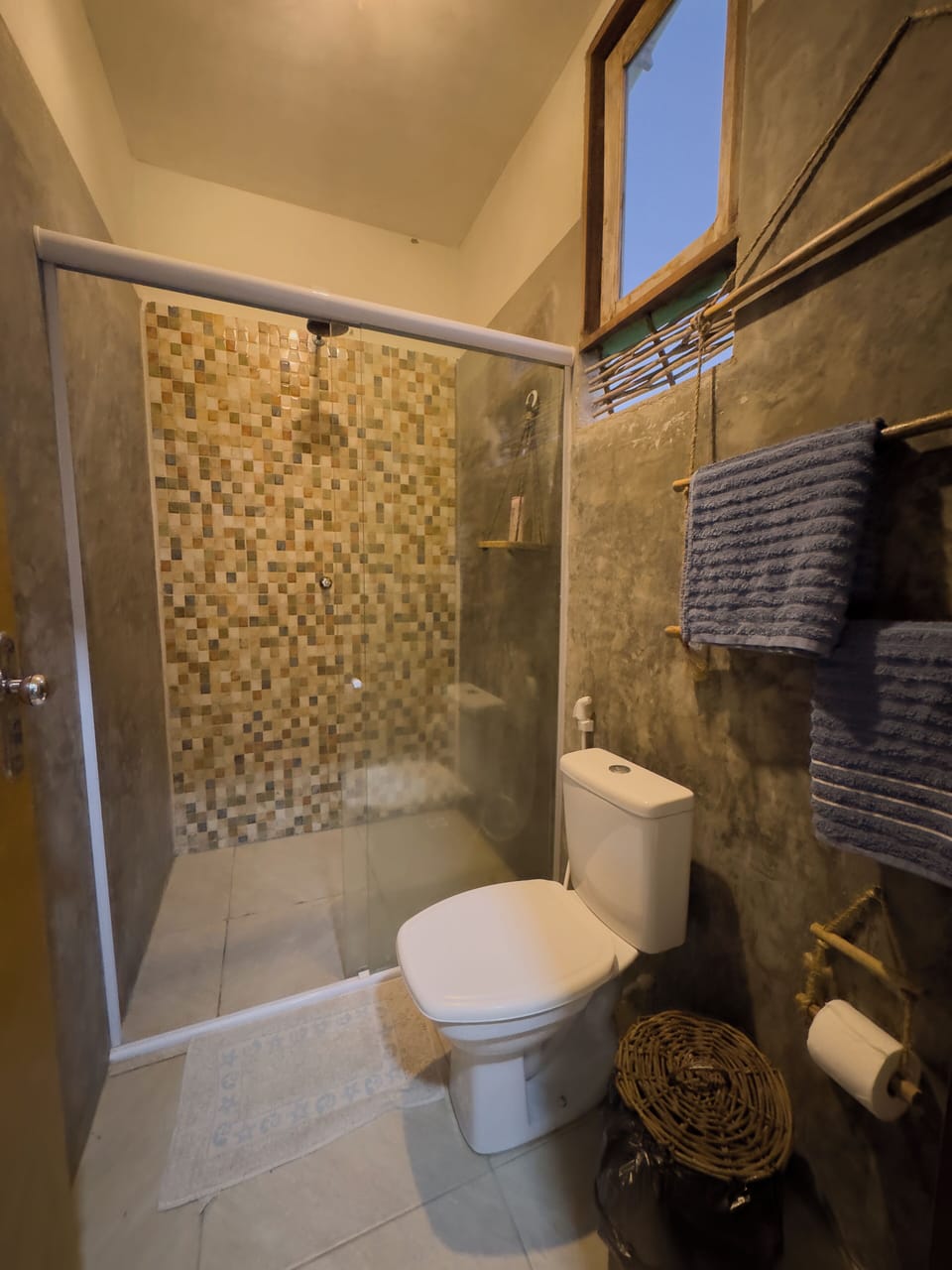 Standard Suite, Terrace, Beach View | Bathroom | Towels, soap, toilet paper