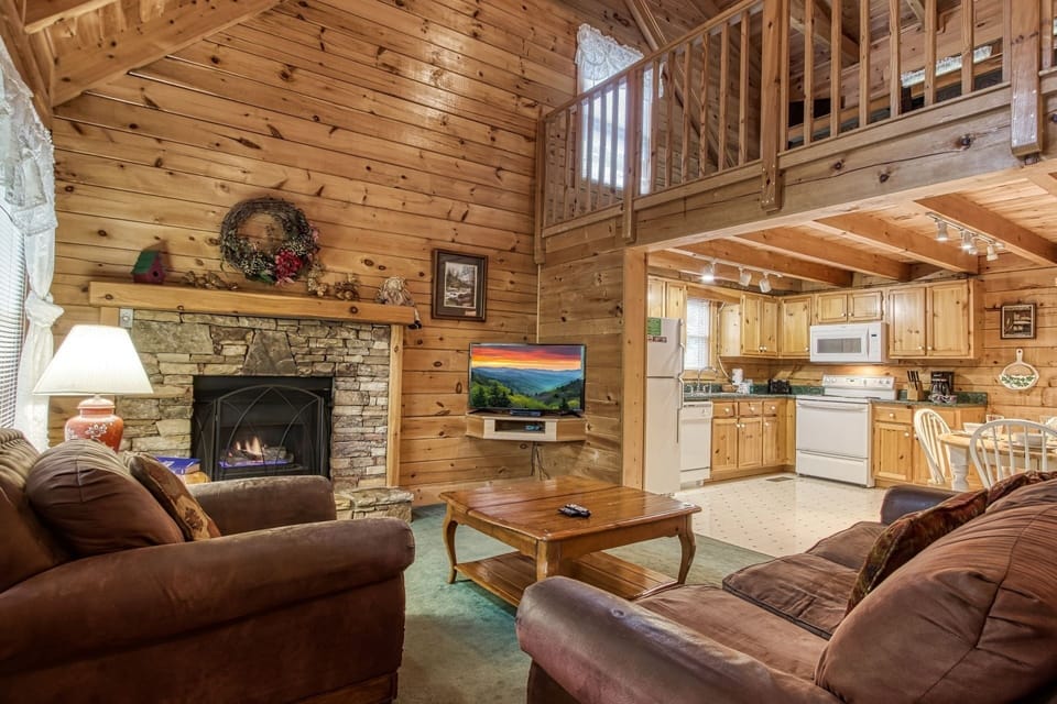 Cabin, 2 Bedrooms | Interior