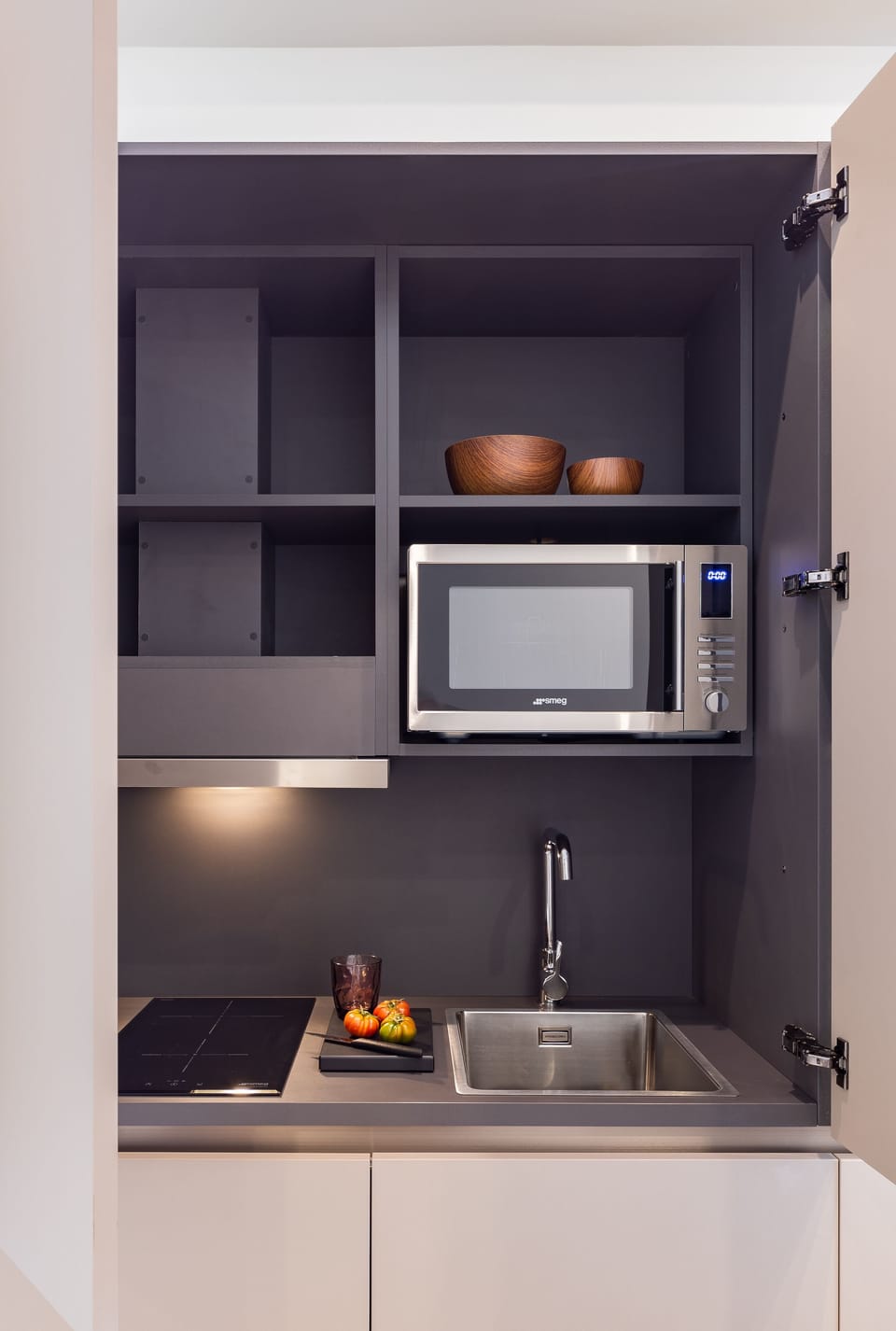 Superior Double Room | Private kitchen | Fridge, microwave, stovetop, dishwasher