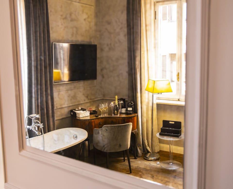 Suite | 1 bedroom, Frette Italian sheets, premium bedding, down comforters