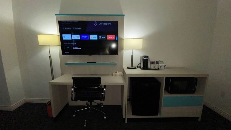 Blackout drapes, soundproofing, WiFi (free), bed sheets