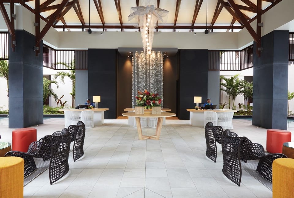 Lobby sitting area