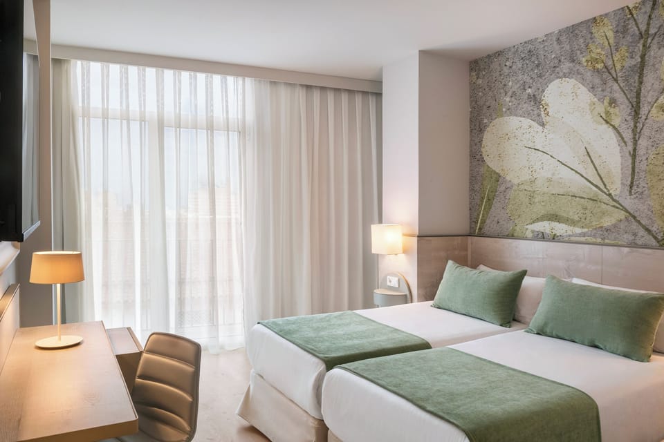 Premium Double Room | In-room safe, desk, laptop workspace, blackout drapes
