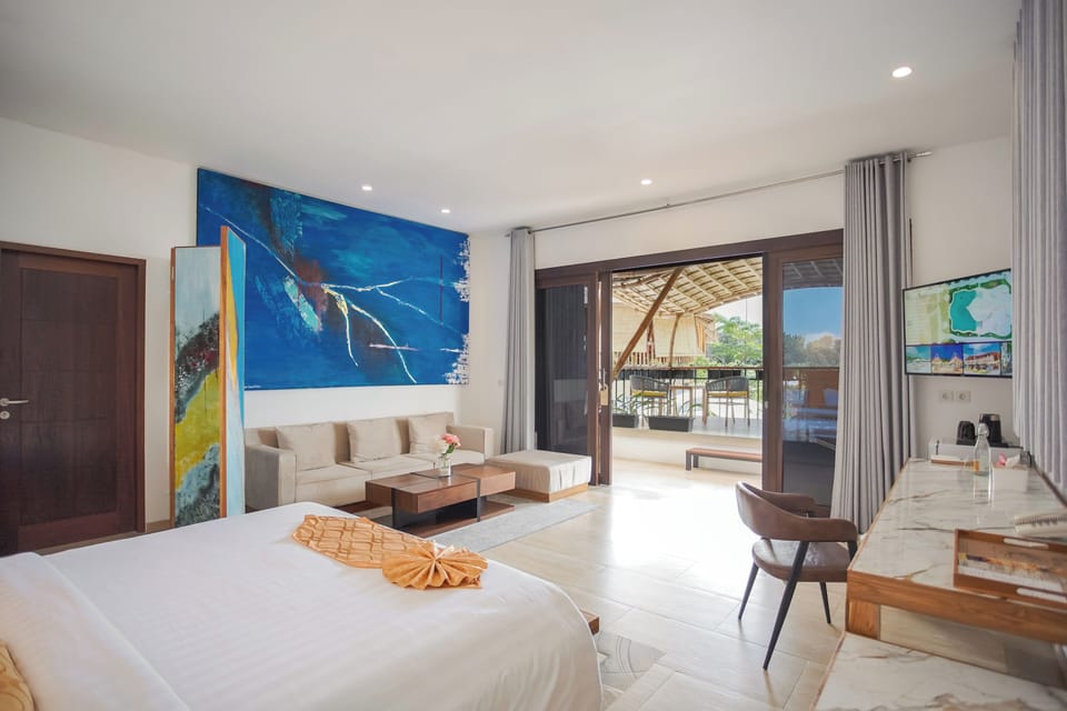 Junior Suite (Adults Only) | Minibar, desk, iron/ironing board (on request), WiFi (free)
