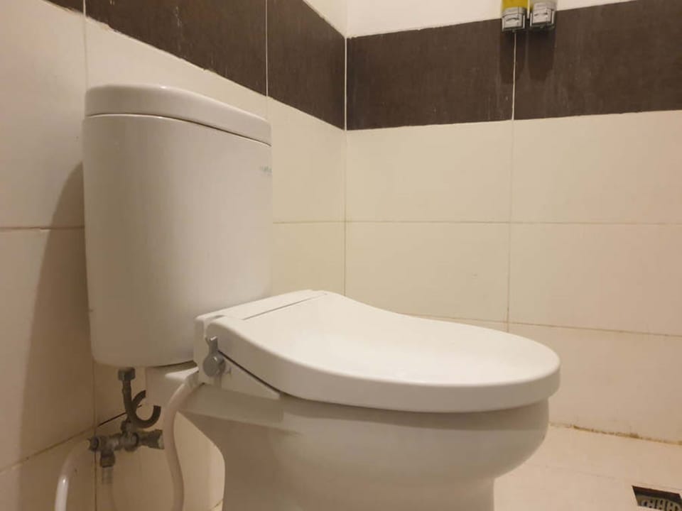 Deluxe Double Room | Bathroom | Shower, rainfall showerhead, towels, toilet paper
