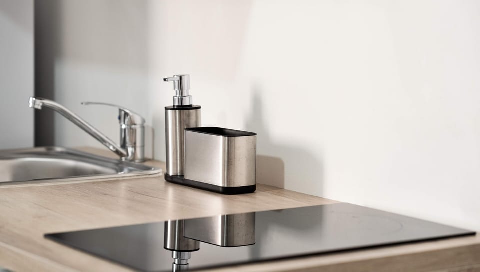 Deluxe Condo | Private kitchen | Full-size fridge, espresso maker, coffee/tea maker, electric kettle