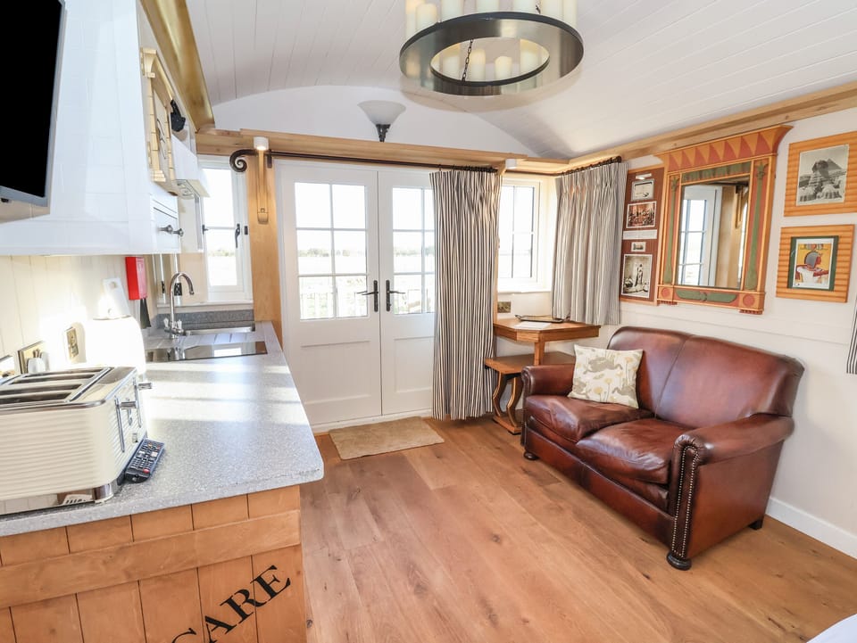 Fridge, dishwasher, electric kettle, toaster