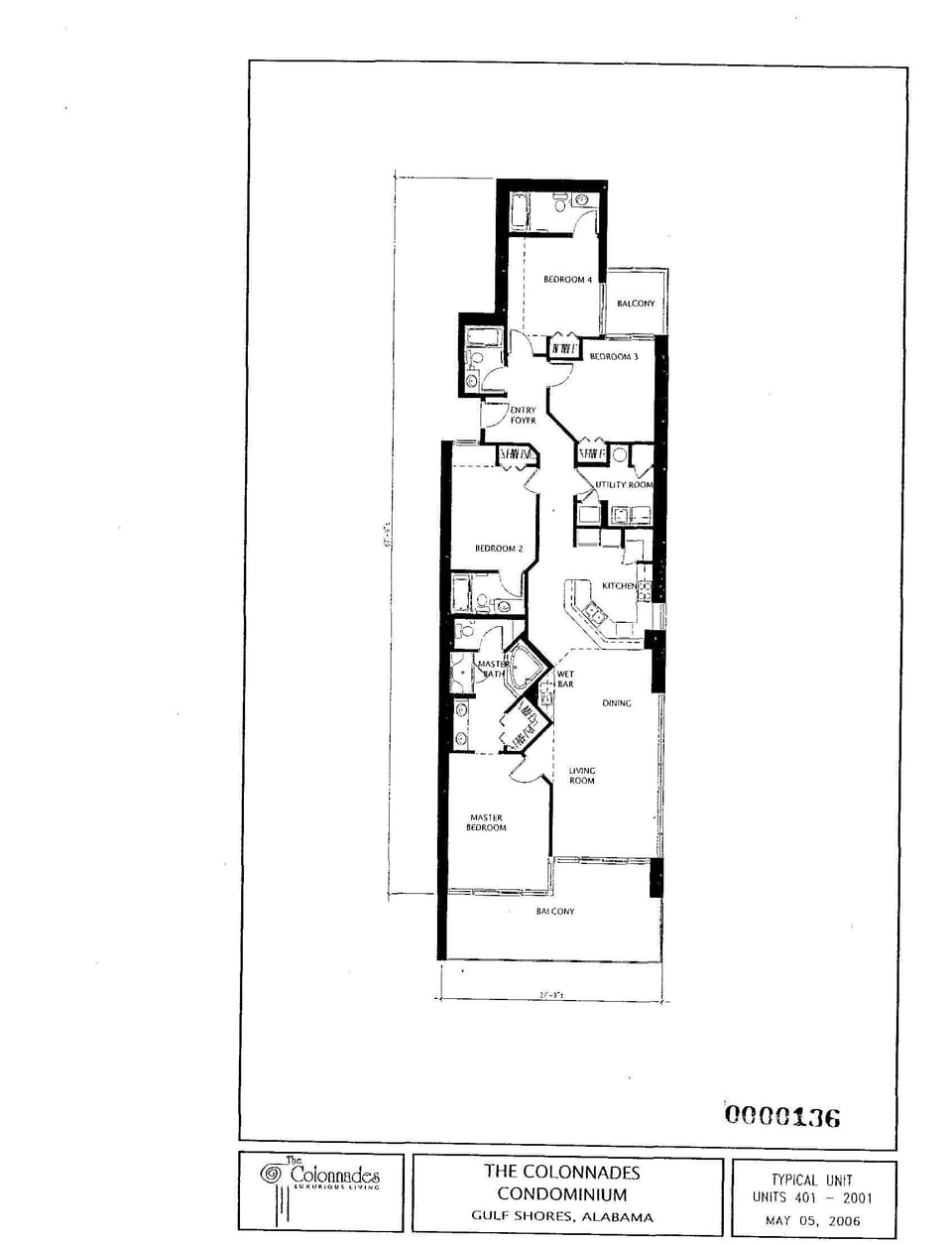 Condo, 4 Bedrooms | Floor plan