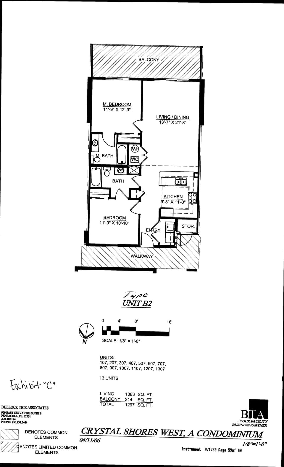 Condo, 2 Bedrooms | Floor plan