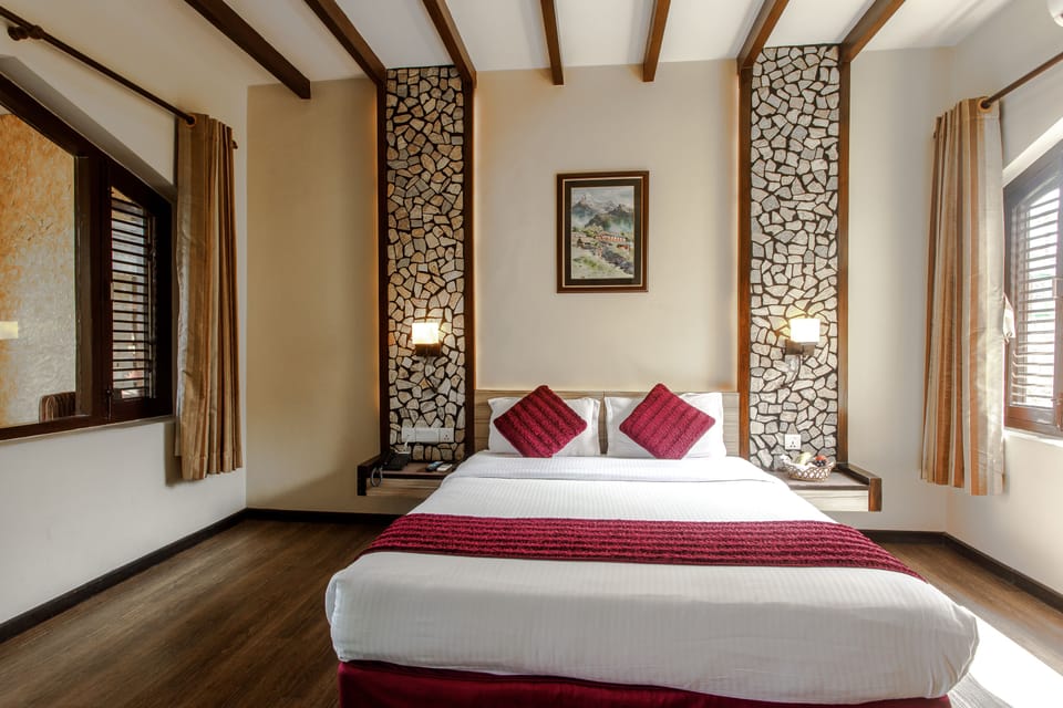 Deluxe Double or Twin Room, Garden View | Egyptian cotton sheets, premium bedding, memory foam beds, minibar