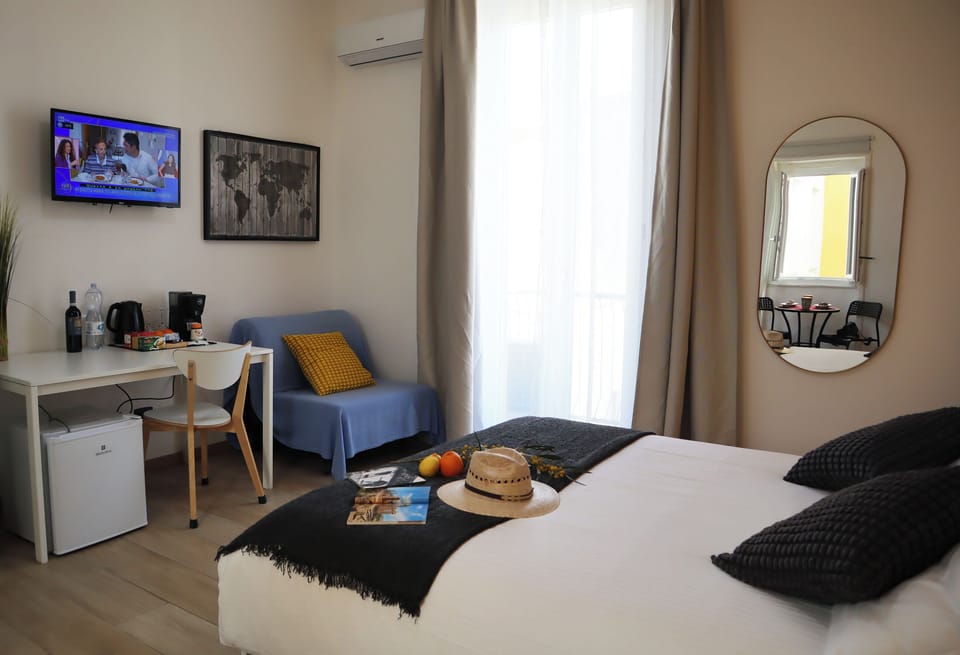 Premium Double Room | Frette Italian sheets, premium bedding, down comforters, desk