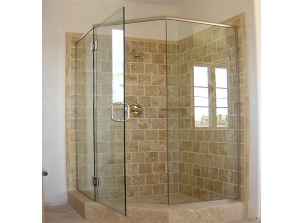 Shower, towels, soap, toilet paper
