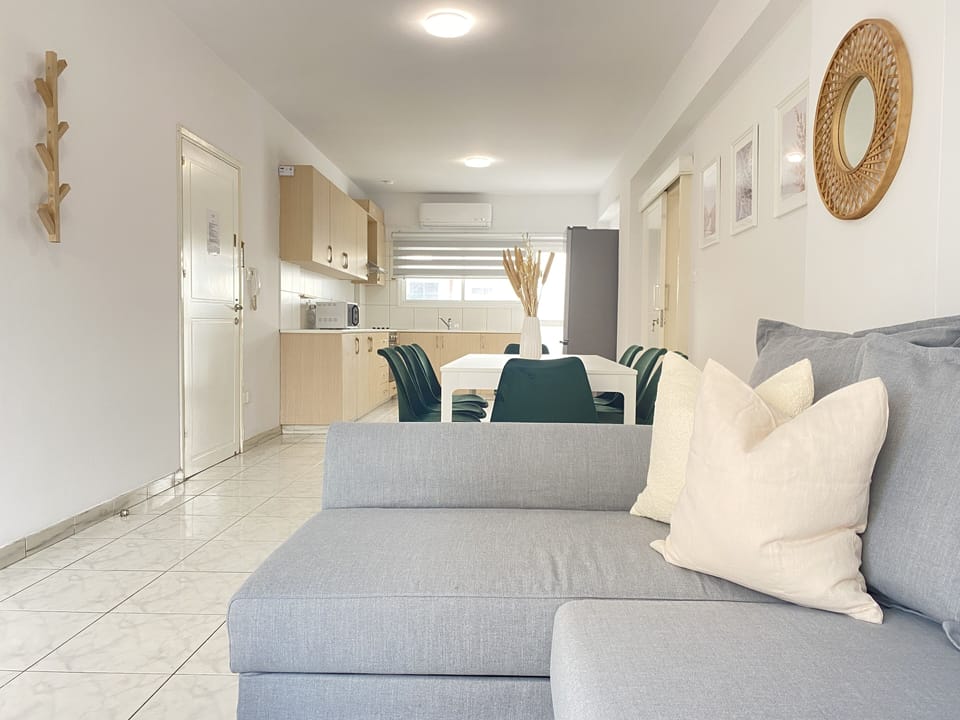 Luxury Apartment | Living area | 43-inch Smart TV with digital channels, TV