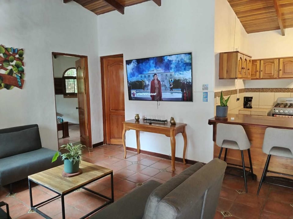Villa, Balcony | Living area