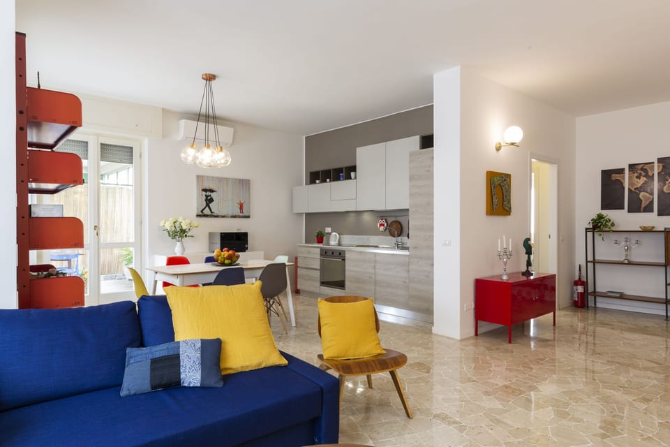 Superior Apartment | Living area | 40-inch TV with digital channels