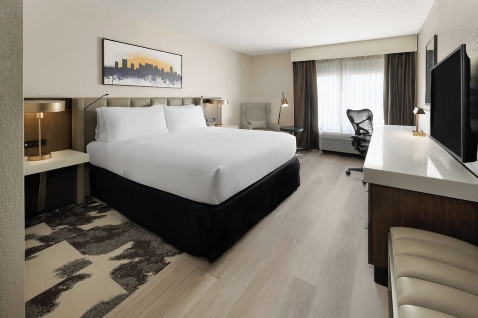Standard Room, 1 King Bed | Desk, laptop workspace, blackout drapes, iron/ironing board