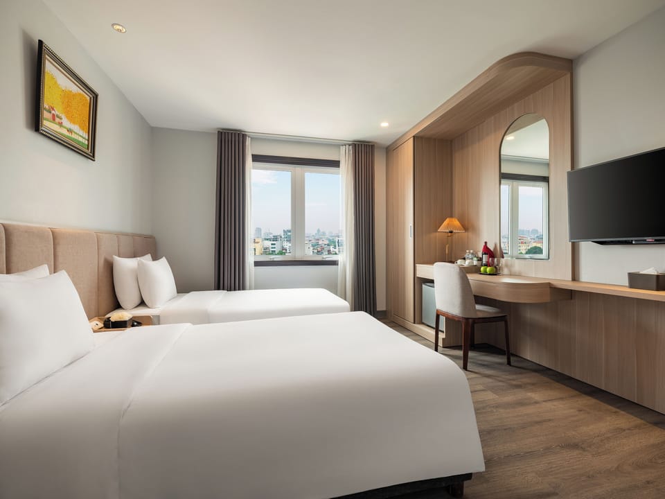 Deluxe Double or Twin Room | Soundproofing, free WiFi