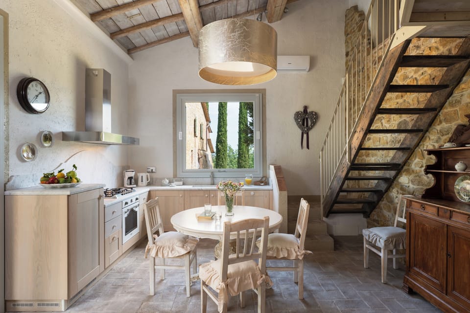 Exclusive Villa | Private kitchen | Full-size fridge, microwave, oven, stovetop