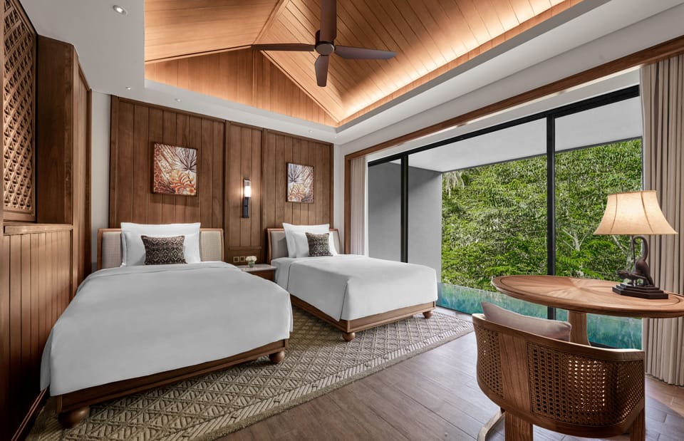 Two Bedroom Pool Villa | Minibar, in-room safe, individually decorated, individually furnished