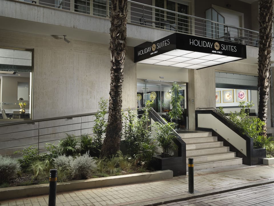 Front of property - evening/night