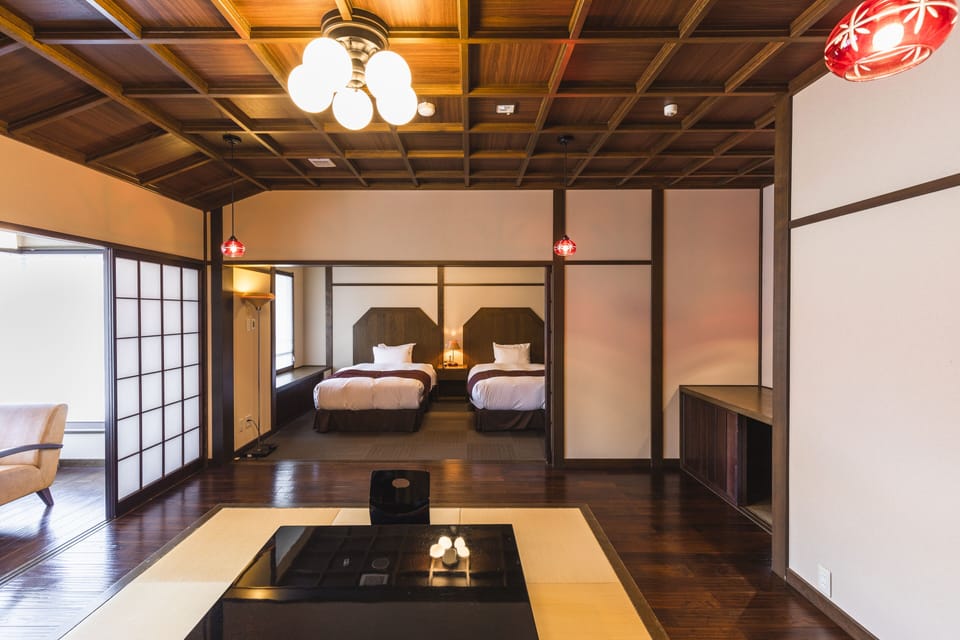 Premium Japanese-Western Suite - Katsura, Non Smoking | WiFi (free), bed sheets