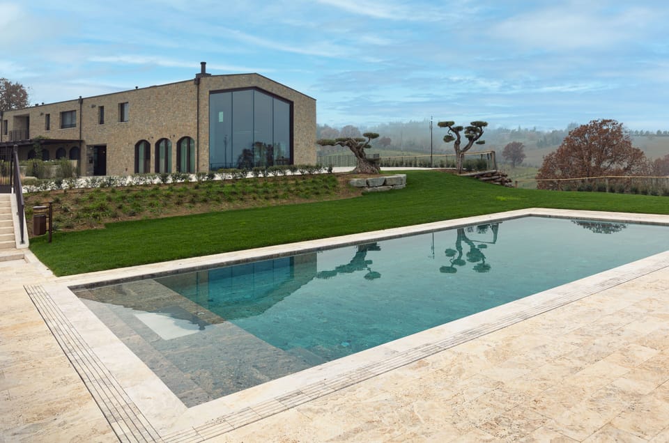 Seasonal outdoor pool