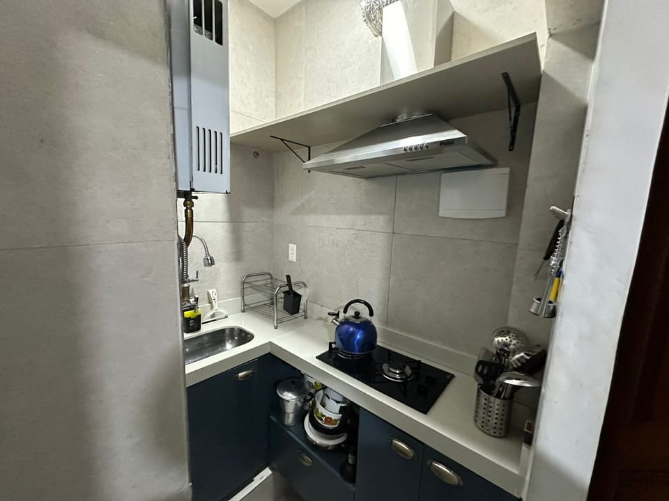 Apartment | Private kitchen | Fridge, microwave, espresso maker, blender