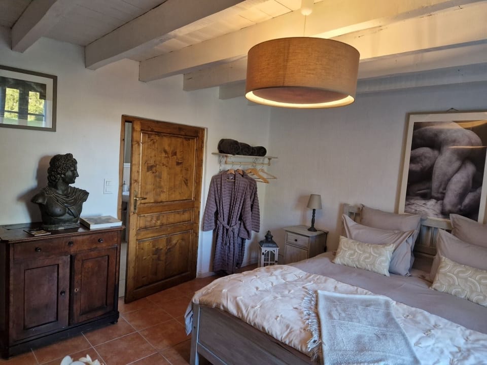 Double Room, Private Bathroom, Garden View | Free WiFi, bed sheets
