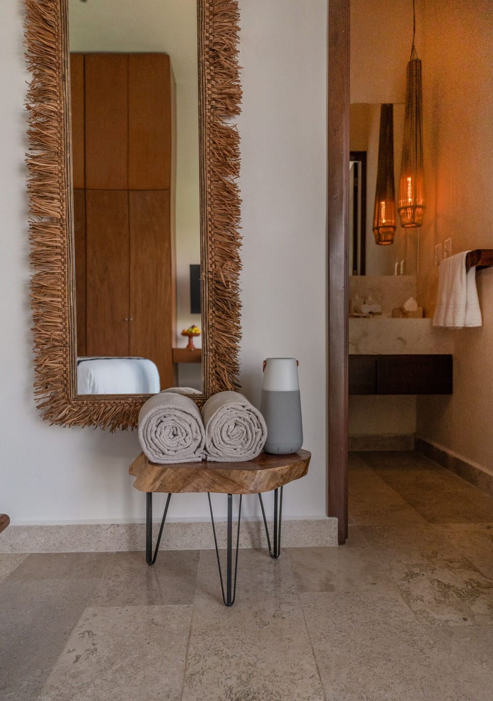 Junior Room | Bathroom | Designer toiletries, hair dryer, bathrobes, towels